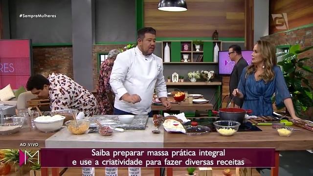 Receita de Massa Integral Versátil - Mulheres (11/10/18) смотреть онлайн