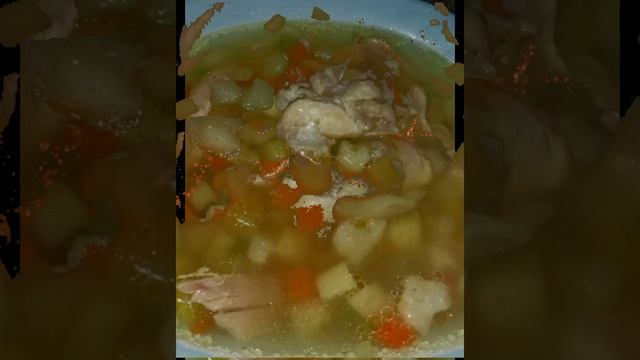 Овощной супчик с курицей.Bela corba.ням.🍲🍗🤤😋😍👍 смотреть онлайн