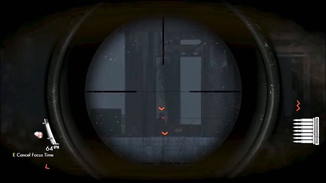Sniper Elite V2 shooting at long range [Gewehr-43] at Night смотреть онлайн