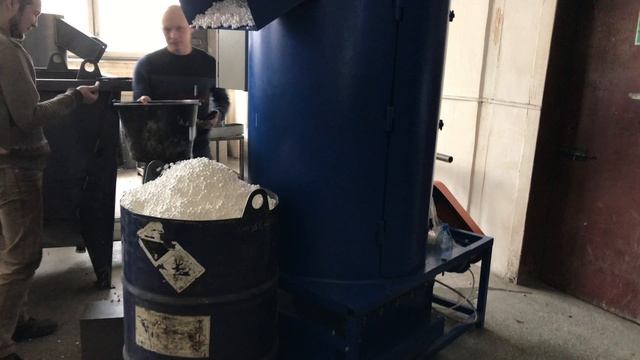 Вспениватель для гранул полистирола «ПП-08» в работе смотреть онлайн