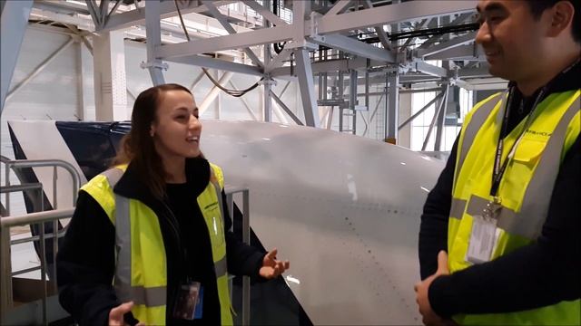 Air France A380 Private Maintenance and Cabin Tour смотреть онлайн