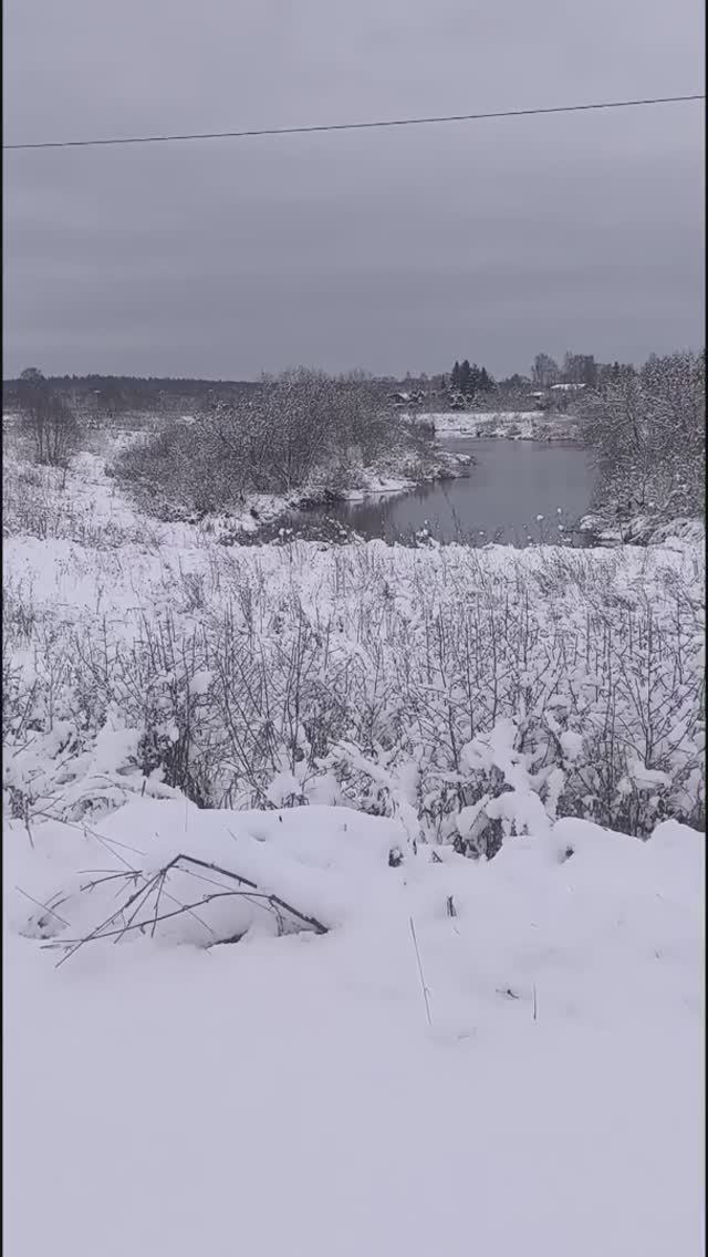 #Река_зимой #зимние_пейзажи смотреть онлайн