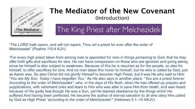 Basic Bible Fundamentals -- Jesus Christ: Mediator of the New Covenant смотреть онлайн