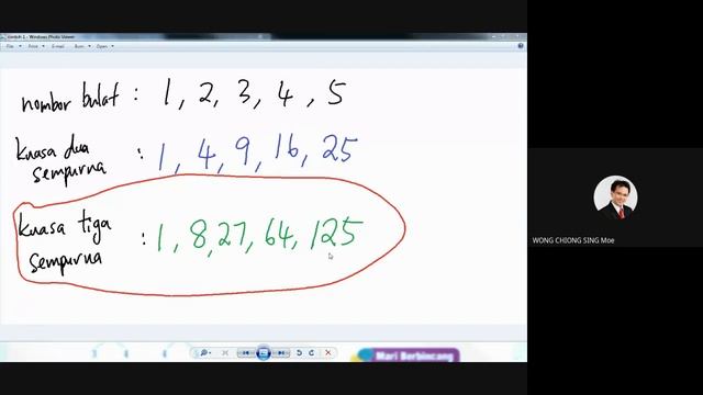 PdPr 07 Matematik - Kuasa tiga dan kuasa tiga sempurna смотреть онлайн