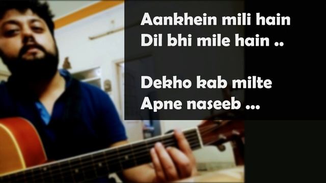 Mere Naseeb Mein Tu hai Ke Nahi | Lata Mangeshkar | Guitar Cover By Tarun Gosain смотреть онлайн