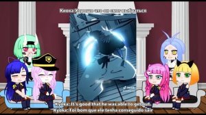 Mato Seihei No Slave React To Yuuki As Gojo Satoru __ Jujutsu Kaisen __ Gacha React  rus