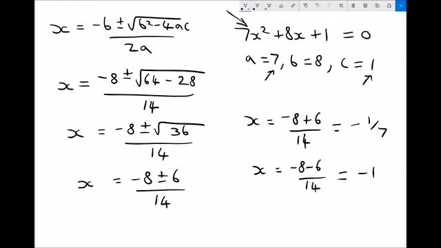 Quadratic Formula to Determine Quadratic Roots смотреть онлайн