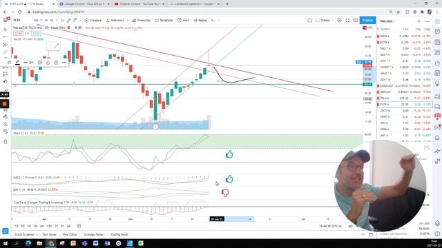 Palantir (PLTR) Stock Technical Analysis - May 28th 2021 - Maybe time for a reversal for Palantir смотреть онлайн