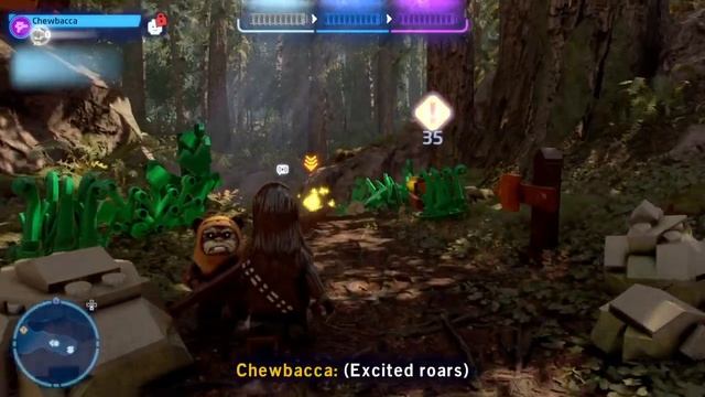 LEGO Star Wars: The Skywalker Saga Helping the Ewoks смотреть онлайн