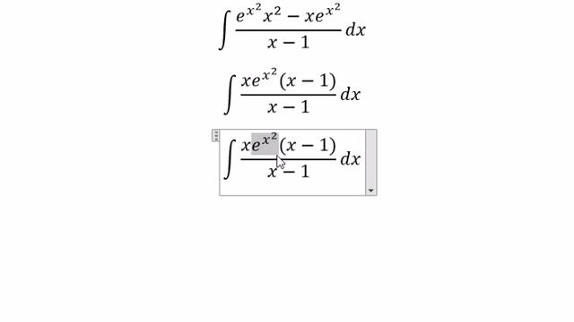 Calculus Help: Integral of (e^(x^2+2lnx)-xe^(x^2 ))/(x-1) dx - Integration by substitution смотреть онлайн