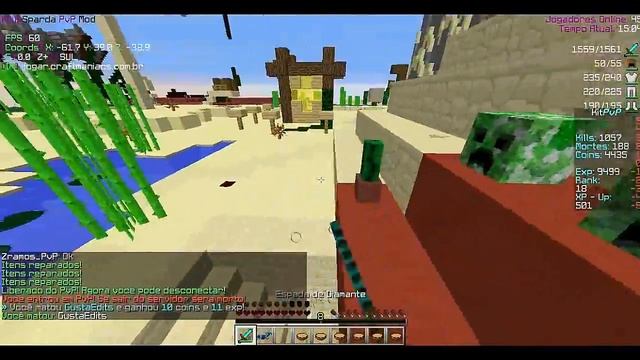 Minecraft: PvP com Kit Rider смотреть онлайн