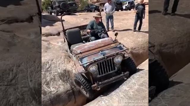 70 year old classic Jeep смотреть онлайн