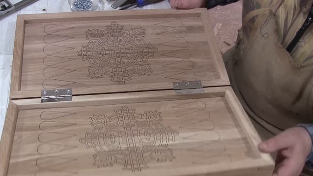 Нарды по новому. DIY. Wooden Backgammon.