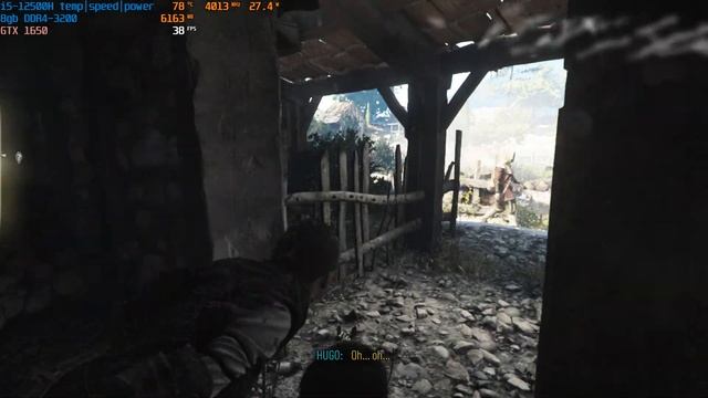 A Plague Tale: Requiem | i5-12500H X GTX 1650 X 8gb DDR4 (HP Victus 15-fa0024nq) смотреть онлайн