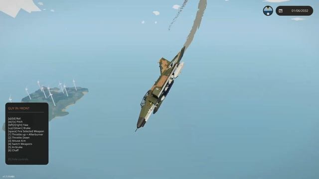 TWO IDIOTS IN F4 PHANTOMS Try To ATTACK An ENEMY FORT In Multiplayer Stormworks! смотреть онлайн