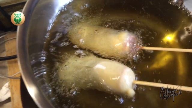 Сосиски, сыр и курица в кляре  Индукционная плита xiaomi Термометр ИКЕА