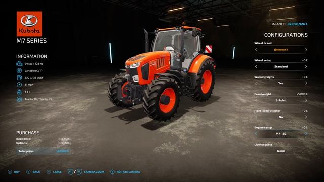 Kubota DLC - Farming Simulator 22 смотреть онлайн