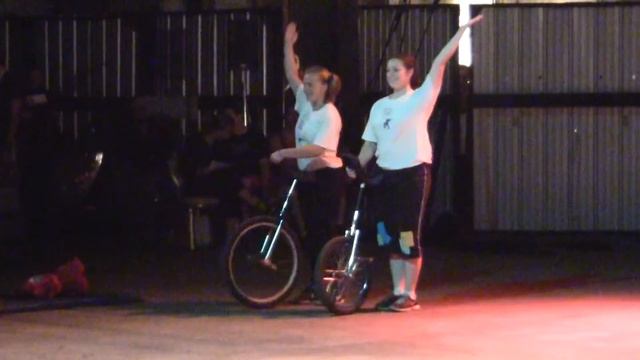 Flying Gravity Circus Unicycle Act