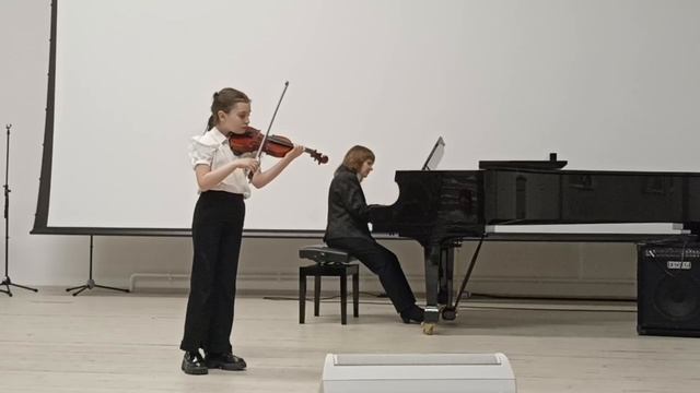 Дж. Перголези. Ария d - moll (исполняет уч. 3 кл. Богачук Анна) смотреть онлайн