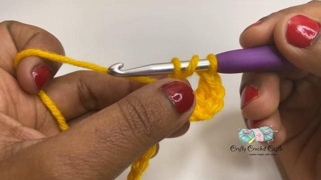 How to Crochet For Beginners - Treble/Triple Crochet- Tamil смотреть онлайн