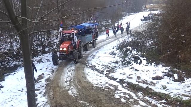 Voznja badnjaka Kozarska Dubica 2015 смотреть онлайн