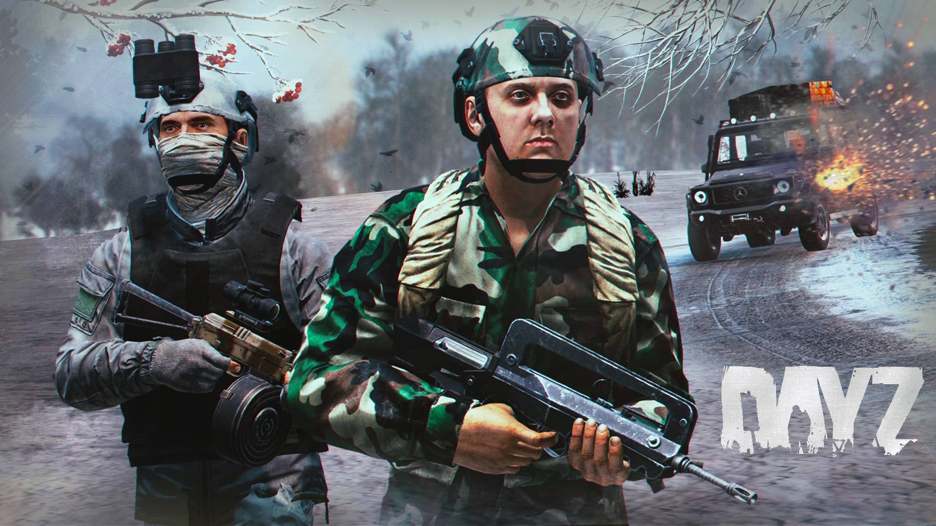 DayZ - СТОЛКНОВЕНИЕ НА ДОРОГЕ смотреть онлайн