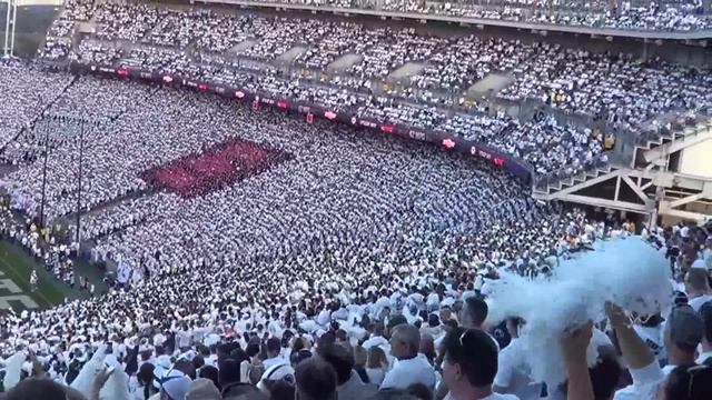 Penn State. Sweet Caroline. October 12, 2013