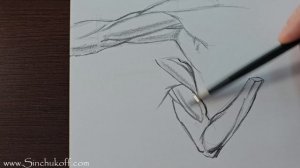 как рисовать руки как рисовать мышцы