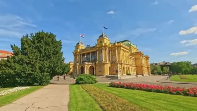 Загреб. Пешая экскурсия по Хорватии. Захватывающая прогулка смотреть онлайн