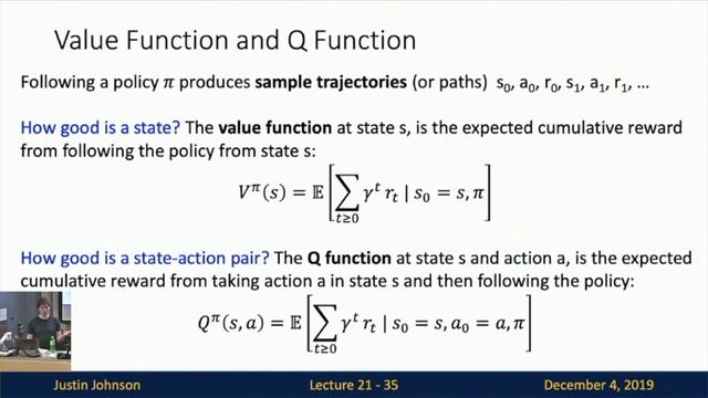 Lecture 21_ Reinforcement Learning смотреть онлайн