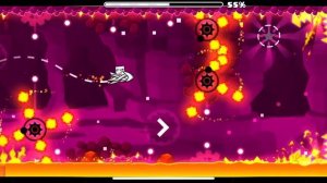 Прохождение fingerdash в geometry dash. (На телефоне)полное прохождение уровня. Подпишись.