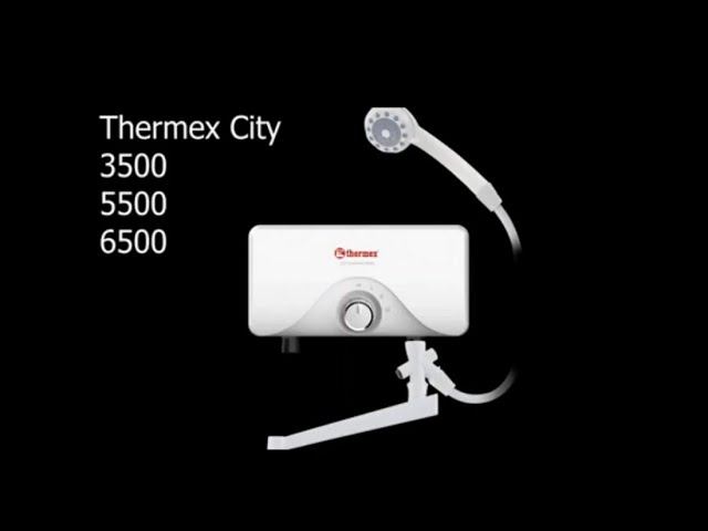 Производительность проточных водонагревателей Thermex City, Surf, Balance и Hotty смотреть онлайн