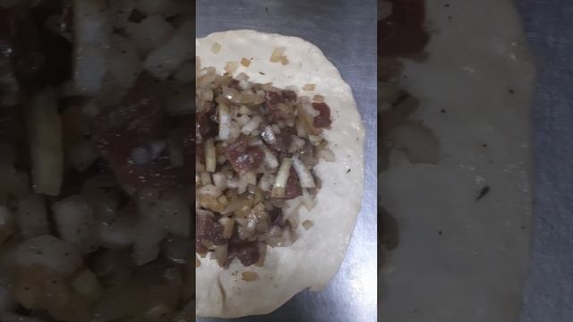 Гигантская самса 600 гр Завтрак ШЕФ-ПОВАР 😂👈 смотреть онлайн