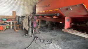 Цистерна «Граз» под 6х6. Переход с рессор на пневмо!