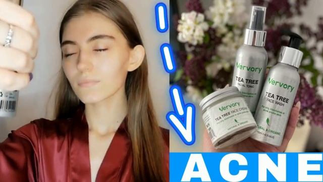Vervory Best Acne Treatment with 100% pure Tea Tree organic oil and Salicylic Acid смотреть онлайн