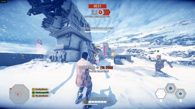 STAR WARS Battlefront II 2020 01 20 01 08 29 defeat (56-22-2-24) смотреть онлайн