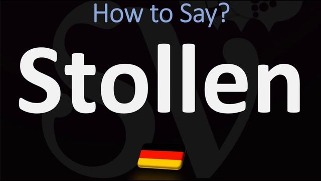 How to Pronounce Stollen? (German Holiday Bread) Pronunciation смотреть онлайн
