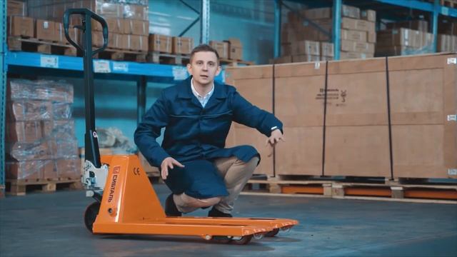 Складская гидравлическая тележка СИБТАЛЬ смотреть онлайн