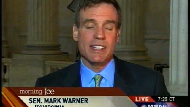 Mark Warner on "Morning Joe" смотреть онлайн
