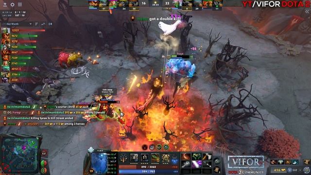 OG.Yuragi [Tiny] Safelane | Dota 2 Pro Gameplay смотреть онлайн