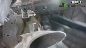 Установка фаркопа N121-A на NISSAN QASHQAI  (J10E) 2007 - 2014 г. в.