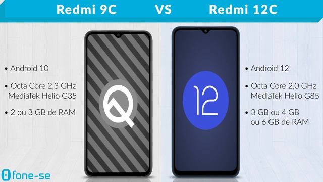 Redmi 9C vs Redmi 12C (Comparativo & Preços) смотреть онлайн