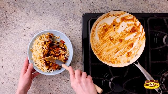 Veggie & Black Bean Enchiladas Recipe | Old El Paso Recipes