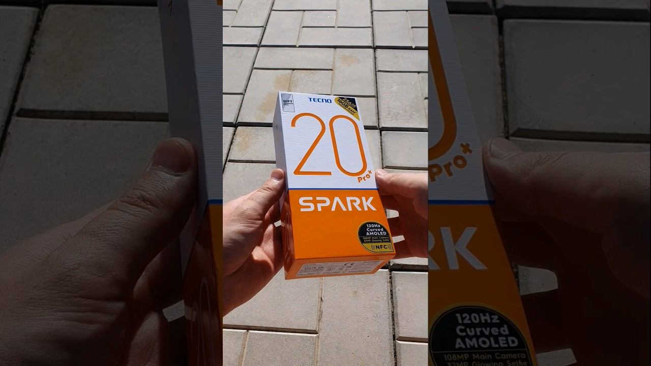 Все еще достоин! Распаковка TECNO Spark 20 Pro+