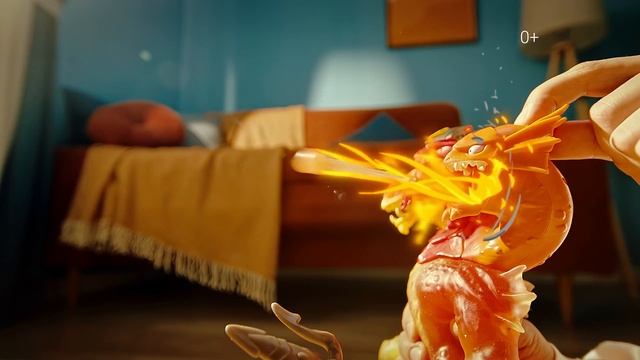 Гуджитсу Игровой набор Неистовый Вулканический Царь Гидра Стретч Страйкерс GooJitZu