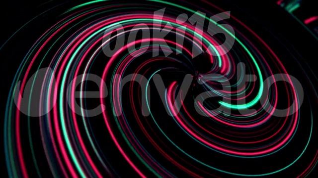 Footage neon spiral. смотреть онлайн