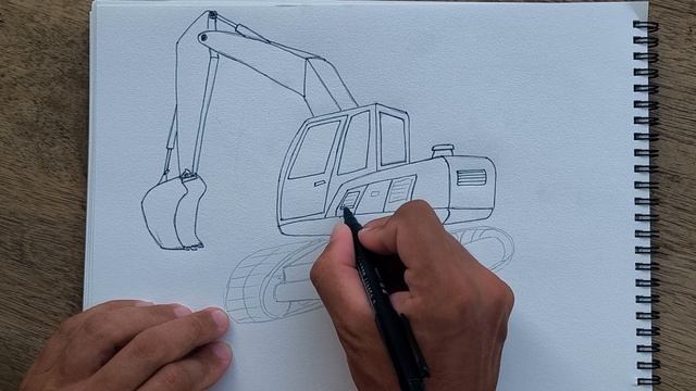 Рисуем Экскаватор смотреть онлайн