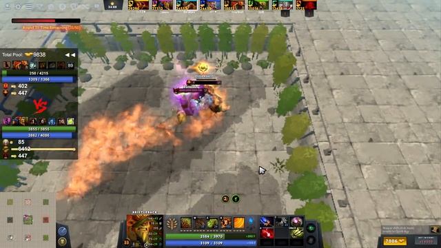 Dota 2 Custom Hero Chaos, Bristleback Unlimited Stun!!!!! смотреть онлайн