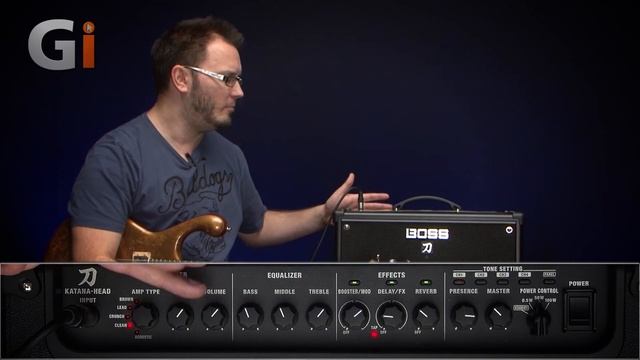 Boss Katana 100 Watt Amp Head Review смотреть онлайн