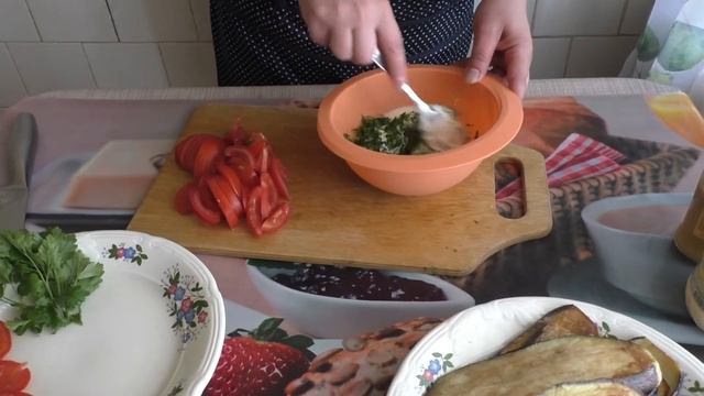 Рулетики из баклажанов! смотреть онлайн